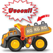 DICKIE Auto nákladní Volvo Weight Lift Truck 30cm na baterie Světlo Zvuk