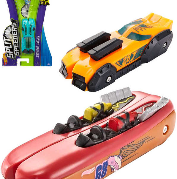 MATTEL HOT WHEELS Auto magnetické Split Speeders různé druhy
