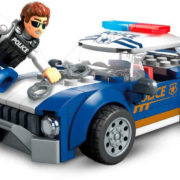 MEGA CONSTRUX Policejní vozidlo set 113 dílků s figurkou STAVEBNICE