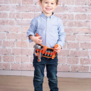 SMOBY Black and Decker sada dětské pracovní nářadí 14ks na opasku