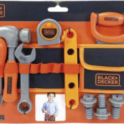 SMOBY Black and Decker sada dětské pracovní nářadí 14ks na opasku