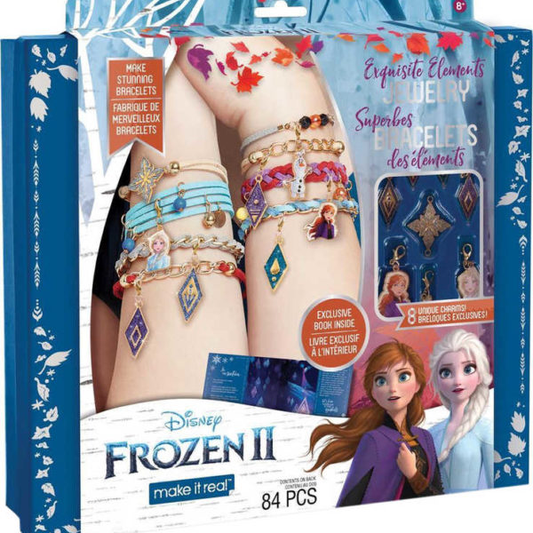 MAKE IT REAL Výroba náramků Frozen 2 (Ledové Království) kreativní set