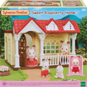Sylvanian Families Domeček Sweet Raspberry set s postýlkou a figurkou