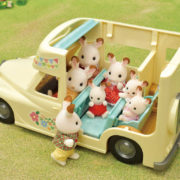 Sylvanian Families Obytný vůz herní set s doplňky plast v krabici