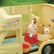 Sylvanian Families Obytný vůz herní set s doplňky plast v krabici