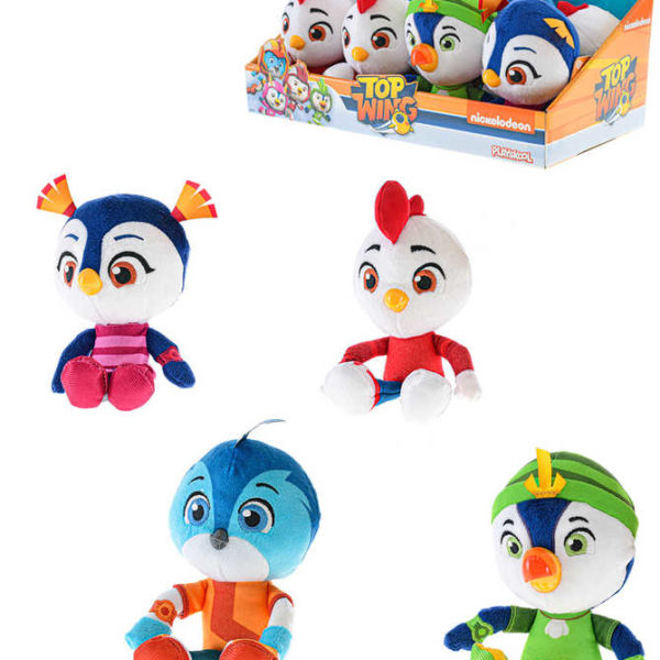 PLYŠ Postavička Ptačí kadeti (Top Wing) 18cm 4 druhy *PLYŠOVÉ HRAČKY*
