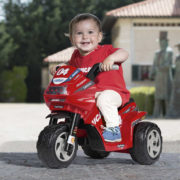 PEG PÉREGO Baby motorka DUCATI MINI EVO 6V tříkolka Elektrické vozítko