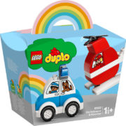 LEGO DUPLO Hasičský vrtulník a policejní auto 10957 STAVEBNICE