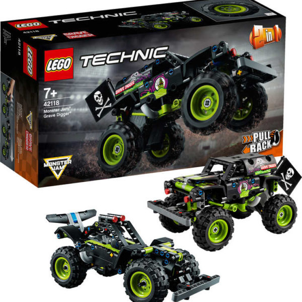 LEGO TECHNIC Auto Monster Jam Grave Digger 2v1 2118 STAVEBNICE