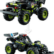 LEGO TECHNIC Auto Monster Jam Grave Digger 2v1 2118 STAVEBNICE