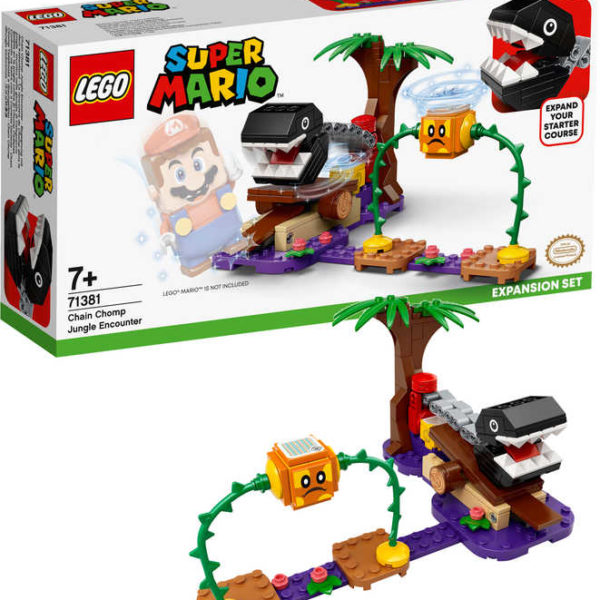 LEGO SUPER MARIO Chain Chomp a setkání v džungli 71381 STAVEBNICE