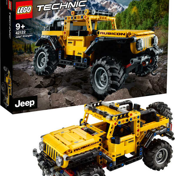 LEGO TECHNIC Auto jeep Wrangler 42122 STAVEBNICE
