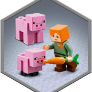 LEGO MINECRAFT Prasečí dům 21170 STAVEBNICE