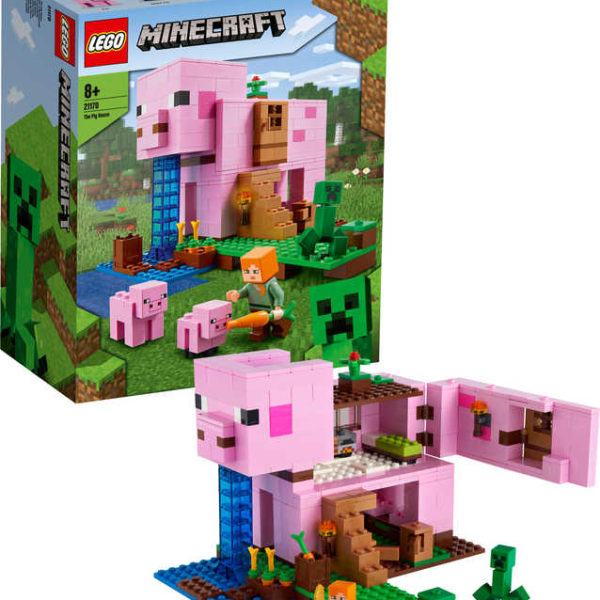 LEGO MINECRAFT Prasečí dům 21170 STAVEBNICE