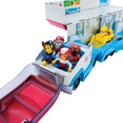 SPIN MASTER Paw Patrol Náklaďák rozkládací s figurkou a autíčkem na baterie Zvuk