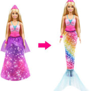 MATTEL BRB Dreamtopia panenka Barbie / panák Ken s transformací 2v1