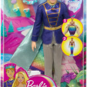 MATTEL BRB Dreamtopia panenka Barbie / panák Ken s transformací 2v1