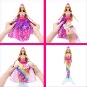 MATTEL BRB Dreamtopia panenka Barbie / panák Ken s transformací 2v1