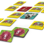 DINO Hra pexeso Zafari zvířátka 48 kartiček *SPOLEČENSKÉ HRY*