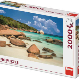 DINO Puzzle 2000 dílků Pláž foto 97x69cm skládačka
