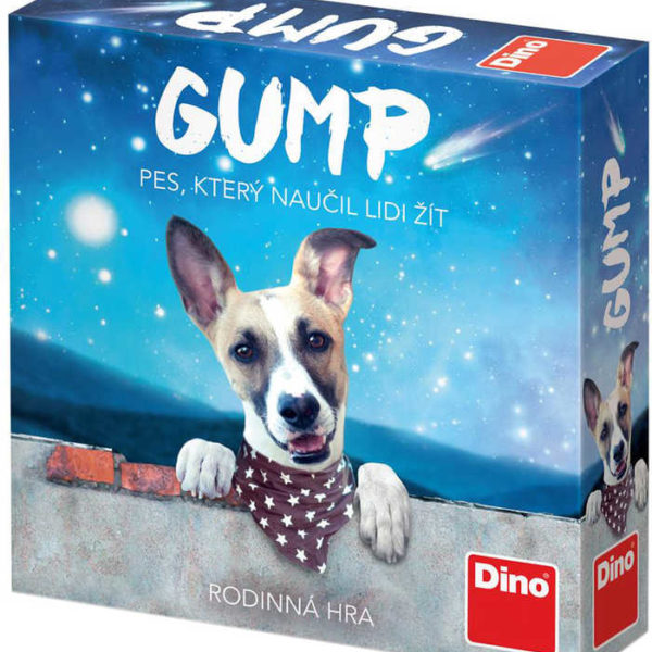 DINO Hra Gump Pes, který naučil lidi žít rodinná *SPOLEČENSKÉ HRY*