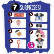 L.O.L. Surprise! Zamilovaná série panenka Rocker / Punk Boi 7 překvapení v kouli