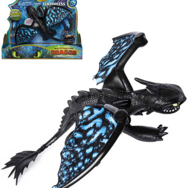 SPIN MASTER Dráček Bezzubka velká deluxe Draci 3 na baterie Světlo Zvuk