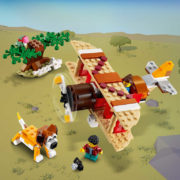 LEGO CREATOR Safari domek na stromě 3v1 31116 STAVEBNICE