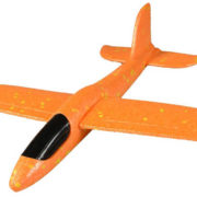 Letadlo soft házecí polystyrenové 34cm 4 barvy na házení v sáčku