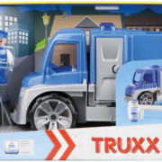 LENA Truxx Baby auto funkční policie 29cm set s figurkou plast v krabici