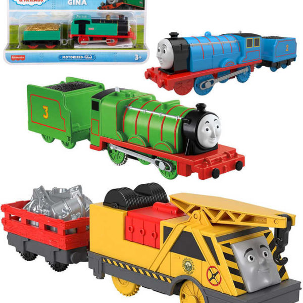 FISHER PRICE Mašinka Tomáš velká motorizovaná na baterie různé druhy