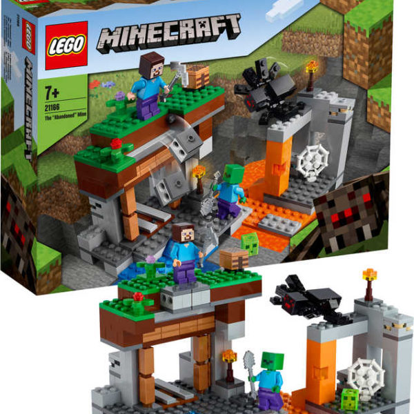 LEGO MINECRAFT Opuštěný důl 21166 STAVEBNICE