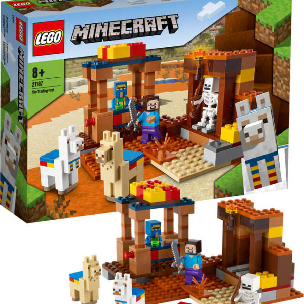 LEGO MINECRAFT Tržiště 21167 STAVEBNICE