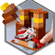 LEGO MINECRAFT Tržiště 21167 STAVEBNICE