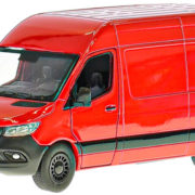 KINSMART Auto model Mercedes-Benz Sprinter kov PB 13cm 4 barvy