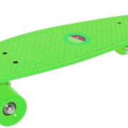 Skateboard jednobarevný 56x15cm 4 barvy plast