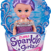 Sparkle Girlz 12cm panenka zimní princezna s křídly 4 druhy v kornoutku