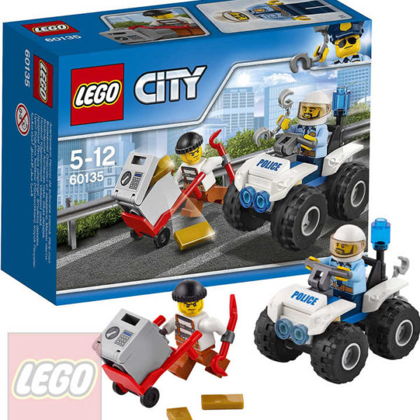 LEGO CITY Zatčení na čtyřkolce 60135 STAVEBNICE