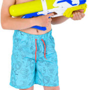 Pistole dětská vodní 48cm se zásobníkem na vodu 3 barvy plast