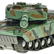 Tank 24cm obrněné vozidlo na setrvačník na baterie 2 barvy Světlo Zvuk