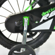 ACRA Dětské kolo Dino Bikes 414U zelené chlapecké 14" balanční kolečka