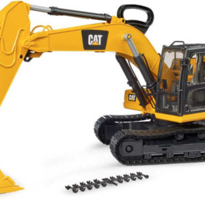 BRUDER 02483 Model bagr pásový Caterpillar žlutý stavební stroj