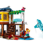 LEGO CREATOR Surfařský dům na pláži 3v1 31118 STAVEBNICE