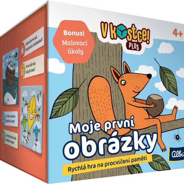 ALBI HRA V kostce! Plus Moje první obrázky *SPOLEČENSKÉ HRY*