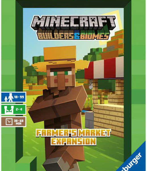 RAVENSBURGER Hra Minecraft Farmářský trh rozšíření Builders and Biomes