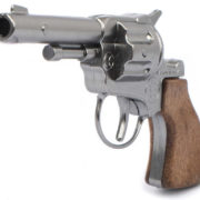 Revolver dětský kovbojský 14cm kovový kolt stříbrný