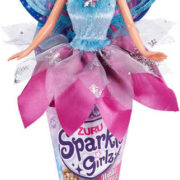 Panenka víla Sparkle Girlz zimní princezna 28cm v kornoutu 4 druhy
