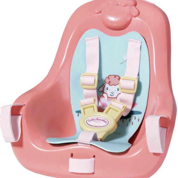 ZAPF BABY ANNABELL Cyklo sedačka na kolo růžová pro panenku miminko