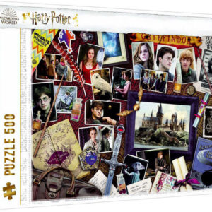 TREFL PUZZLE Harry Potter Bradavické vzpomínky 48x34cm 500 dílků skládačka