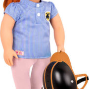 Our Generation panenka Elliet 46cm kloubová žokejka set s helmou v krabici Our Generation panenka Elliet 46cm kloubová žokejka set s helmou v krabici